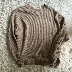 American Eagle Oatmeal Sweater